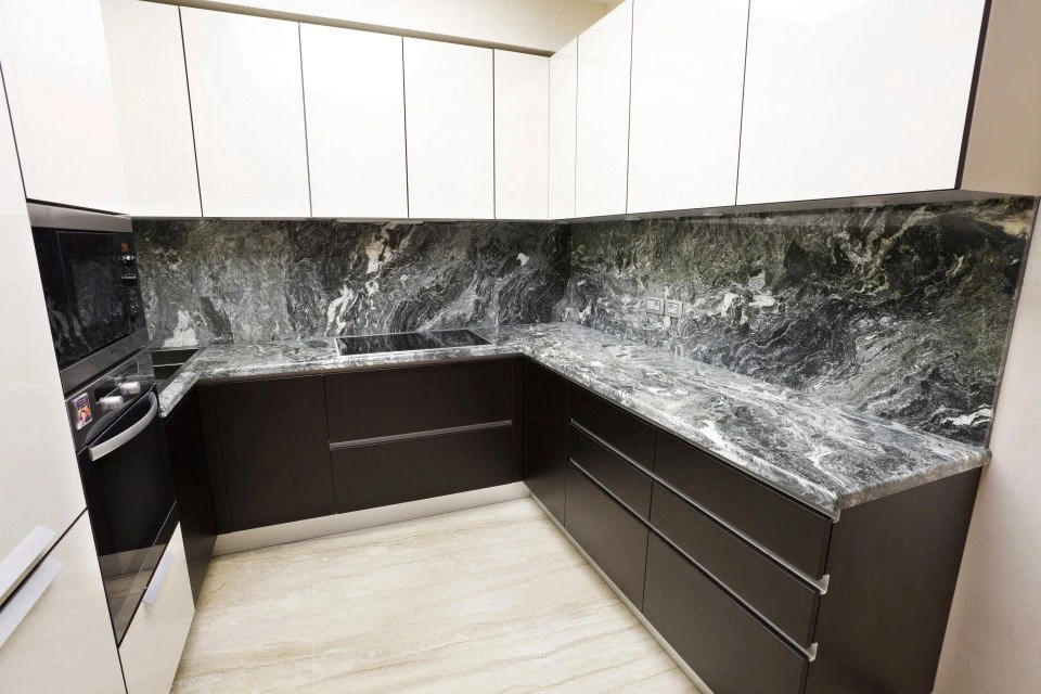 Arabescato Orobico Grigio Marble Countertop